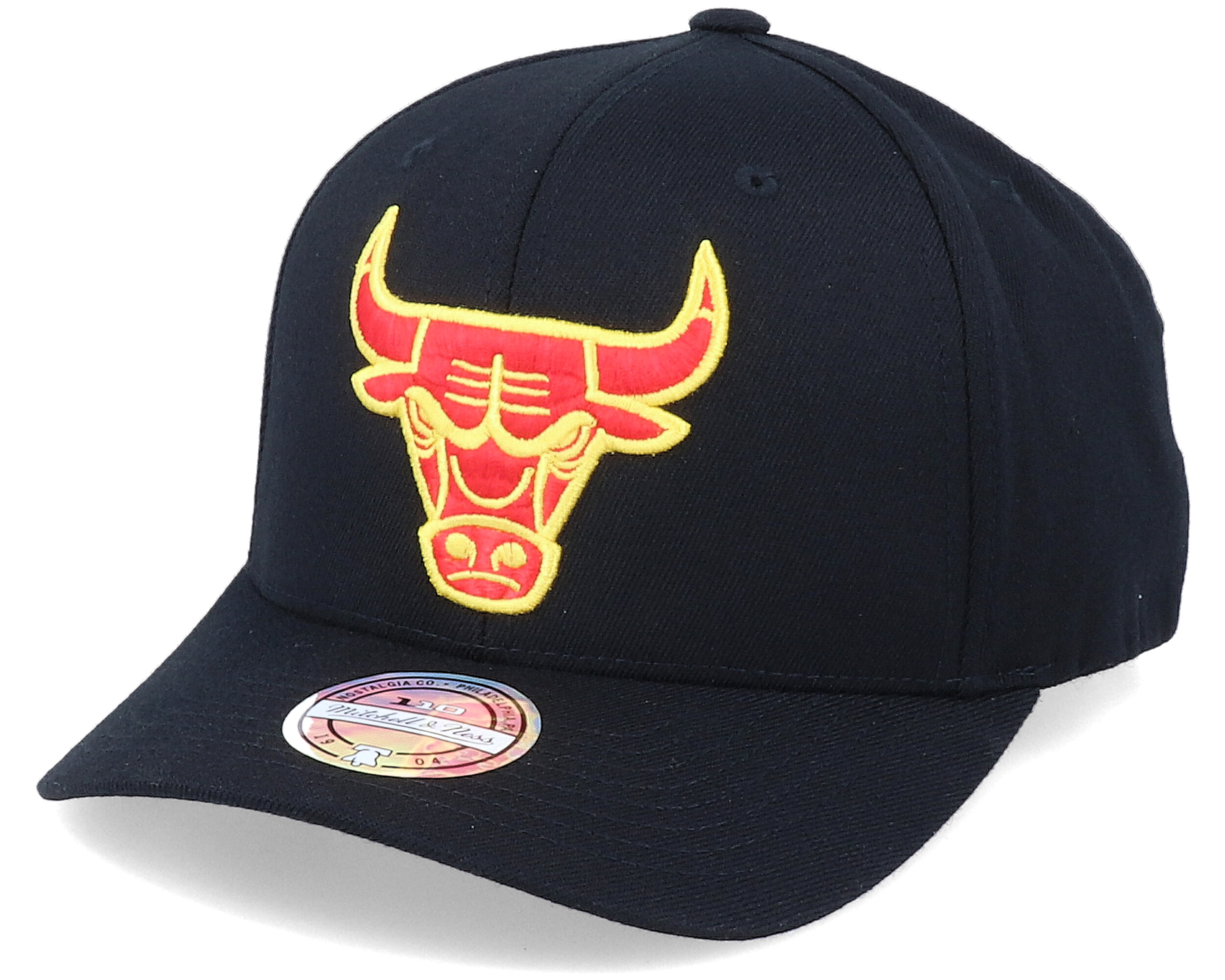 Mitchell & Ness 110 Chicago Bulls snapback cap in red