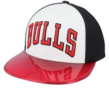 Hatstore Exclusive x Chicago Bulls Transparent White/Black - Mitchell & Ness