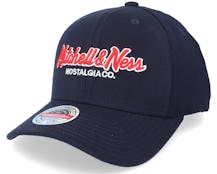 Hatstore Exclusive x Pinscript Baseball Navy - Mitchell & Ness