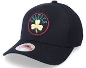 Hatstore Exclusive x Boston Celtics Luxe Black Adjustable