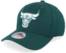 Chicago Bulls Green/Sand Classic Green Adjustable - Mitchell & Ness