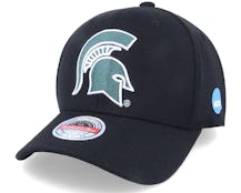 Hatstore Exclusive x Michigan State Spartans NCAA Black Adjustable - Mitchell & Ness