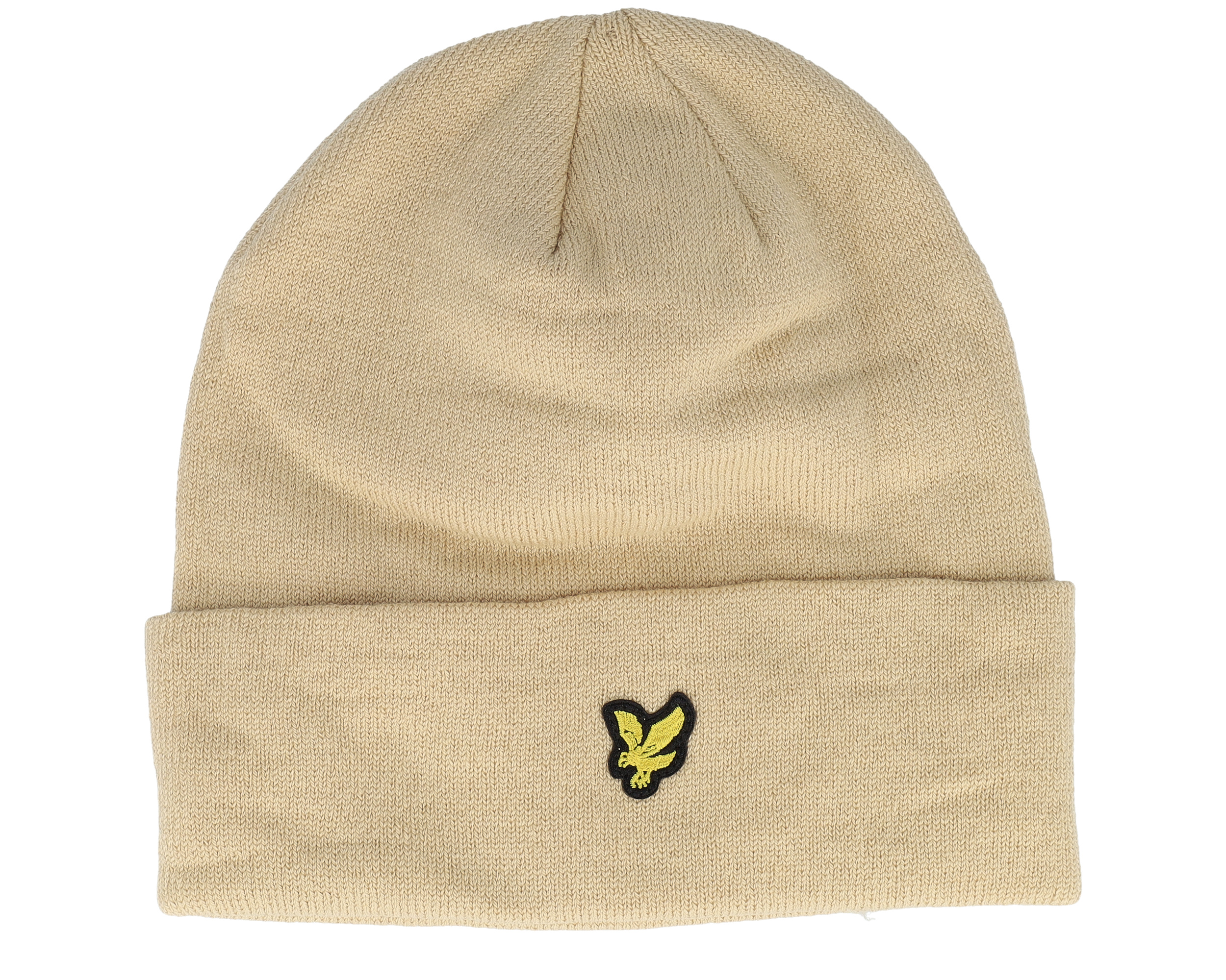 Beanie Cairngorms Khaki Cuff - Lyle & Scott