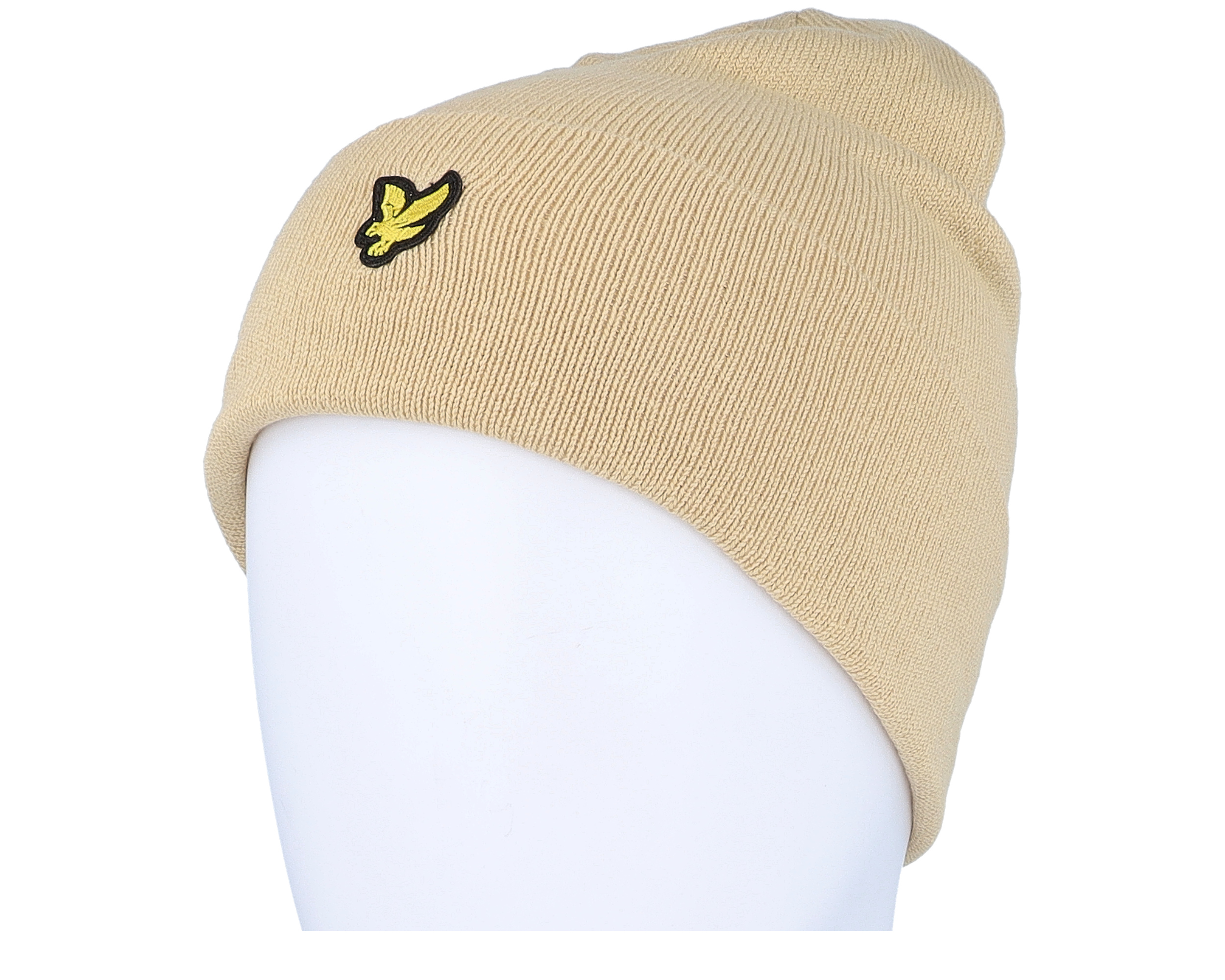 Beanie Cairngorms Khaki Cuff - Lyle & Scott beanie | Hatstore.com.hk