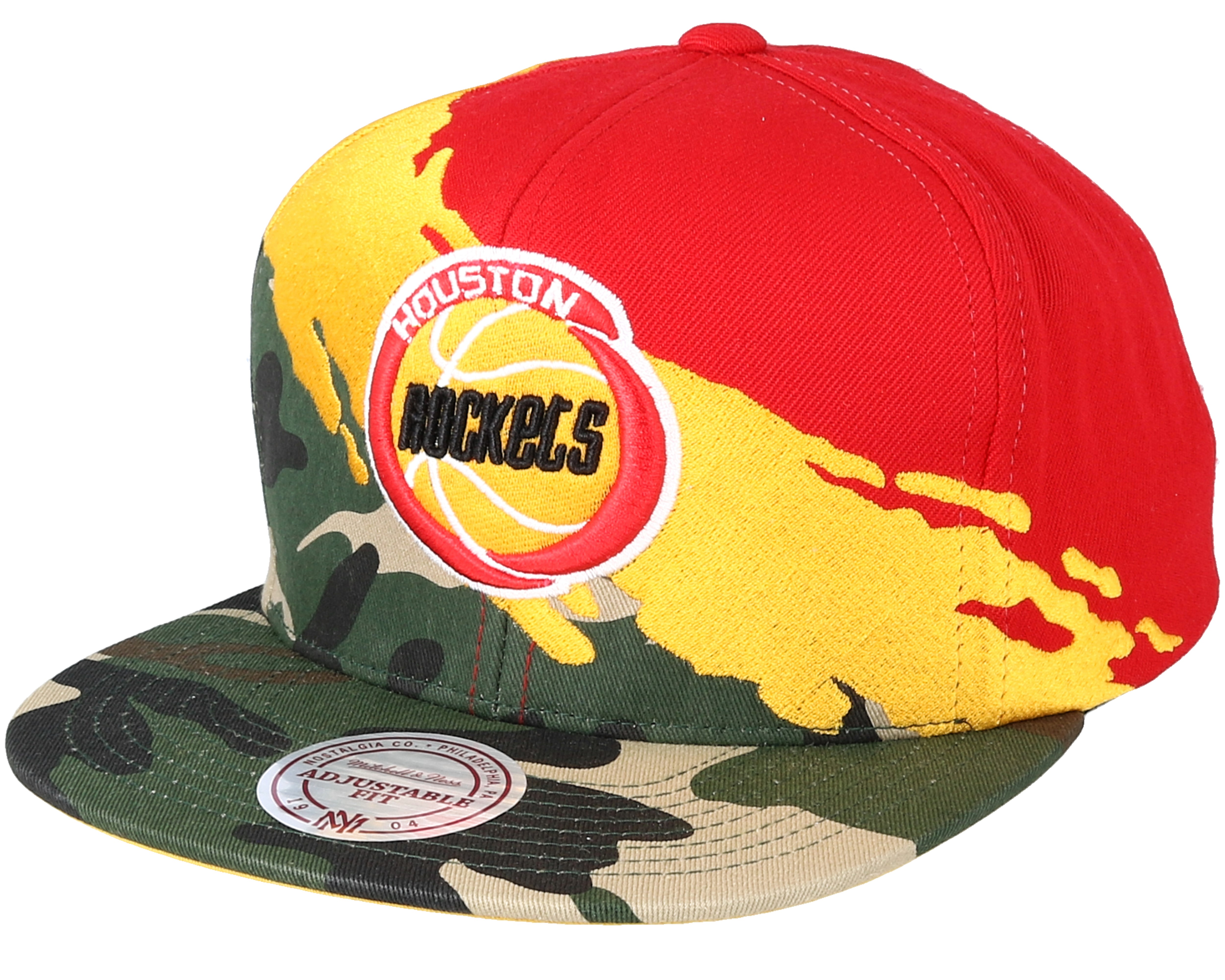 houston rockets camo hat