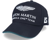 Kids Aston Martin F1 Driver LS Cap Black Adjustable - Formula One