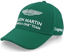 Kids Aston Martin F1 Team Cap Green Adjustable - Formula One