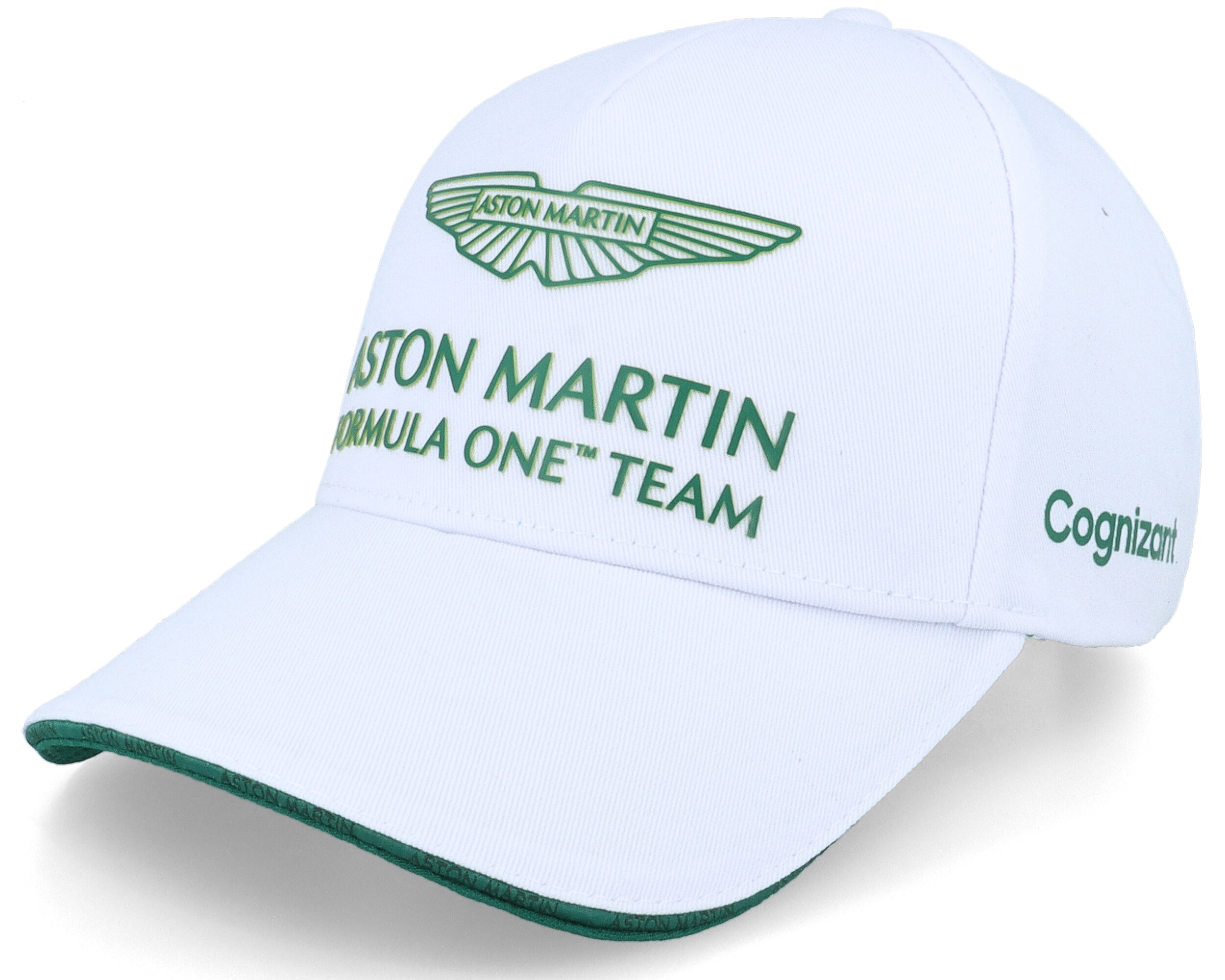 Aston Martin F1 Team Cap White Adjustable Formula One caps Hatstore.no