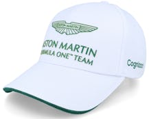 Aston Martin F1 Team Cap White Adjustable - Formula One