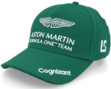 Aston Martin F1 Driver Ls Cap Green Adjustable - Formula One
