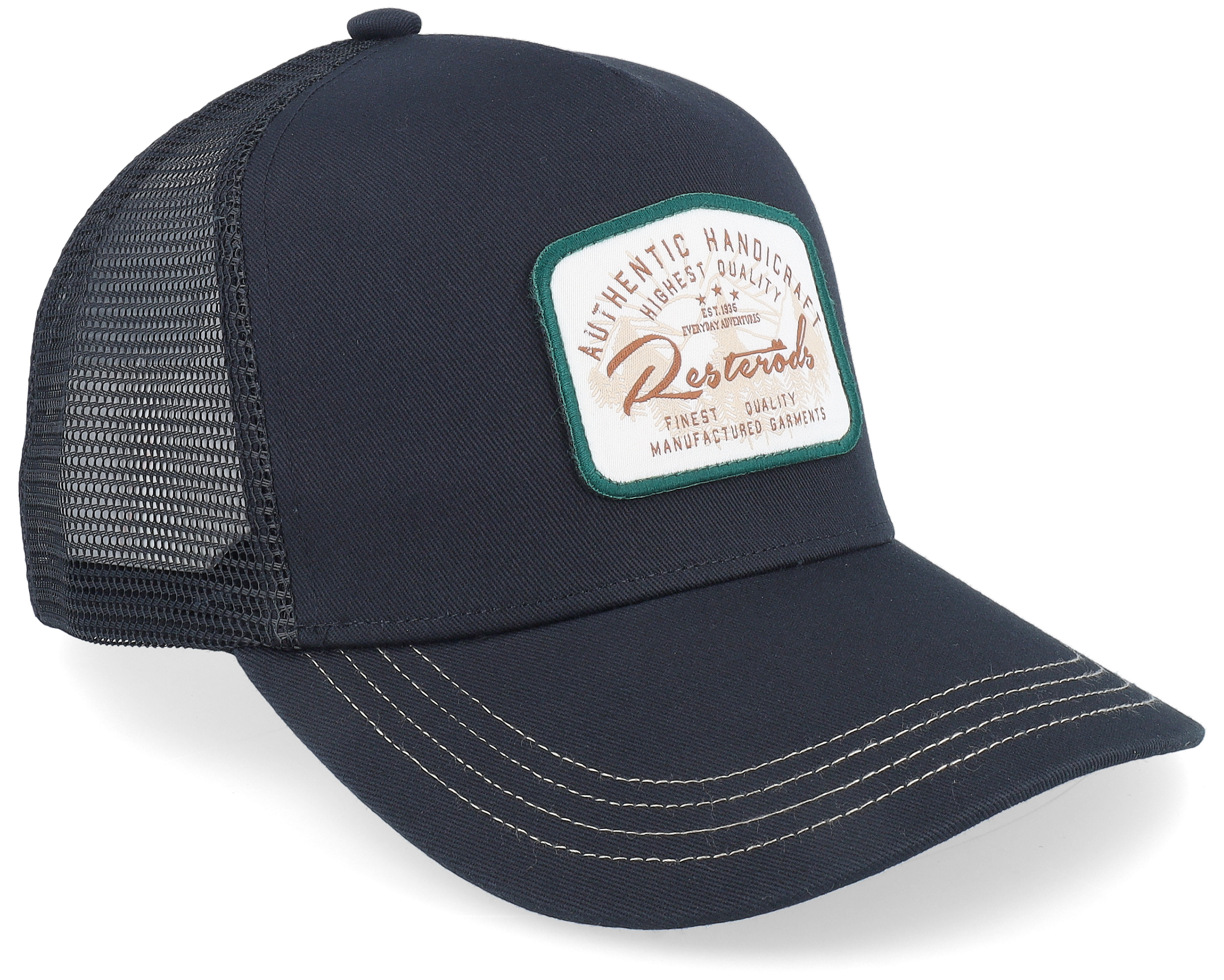 Alternativ bild 1 för Resteröds Trucker Cap Svart bomull One Size Herr