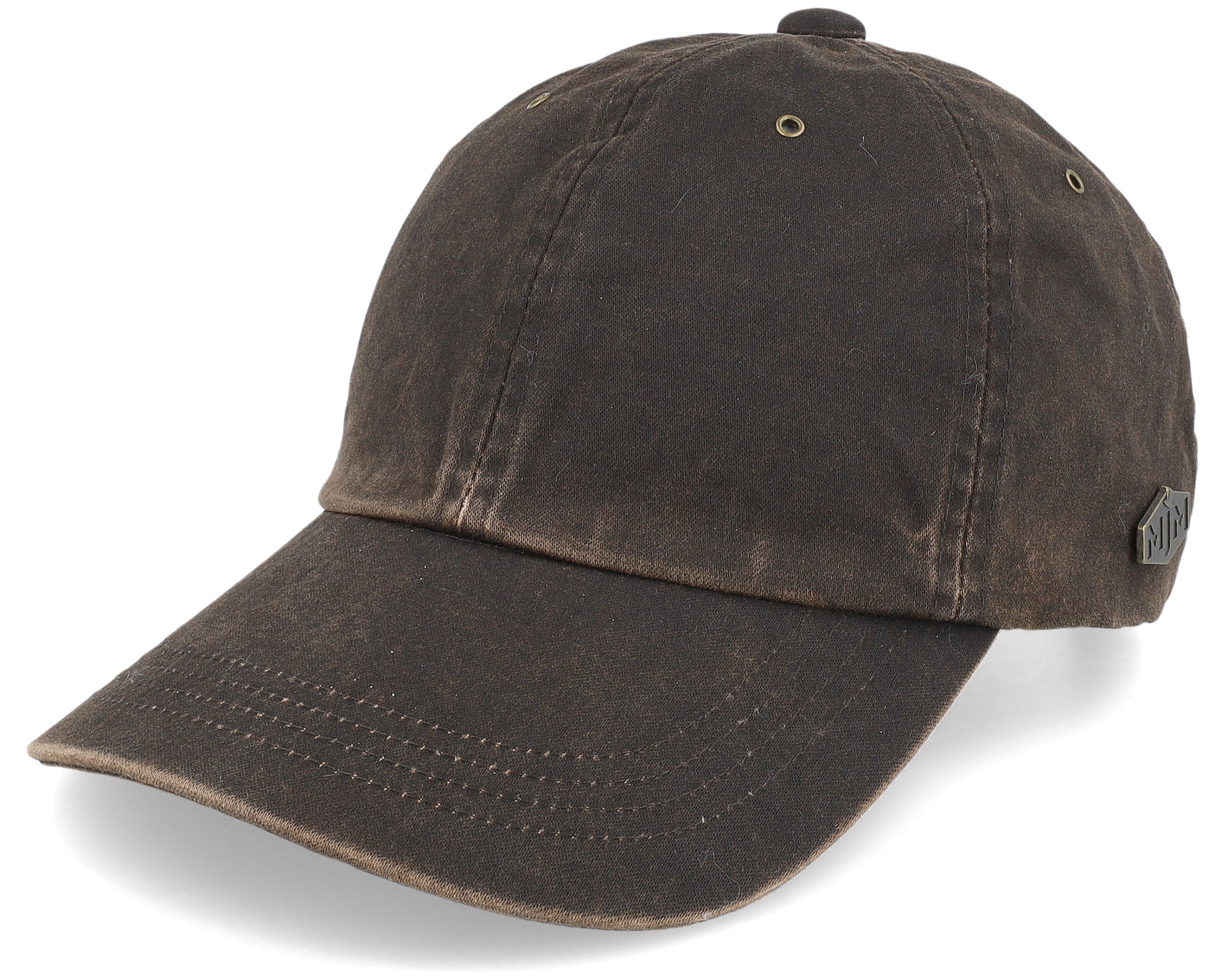 Ron Antique Cotton Brown Dad Cap - MJM Hats cap | Hatstoreworld.com