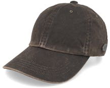 Ron Antique Cotton Brown Dad Cap - MJM Hats