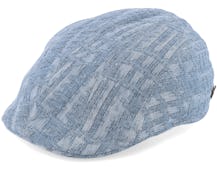 Maddy 100 % Cotton 1 Blue Flat Cap - MJM Hats