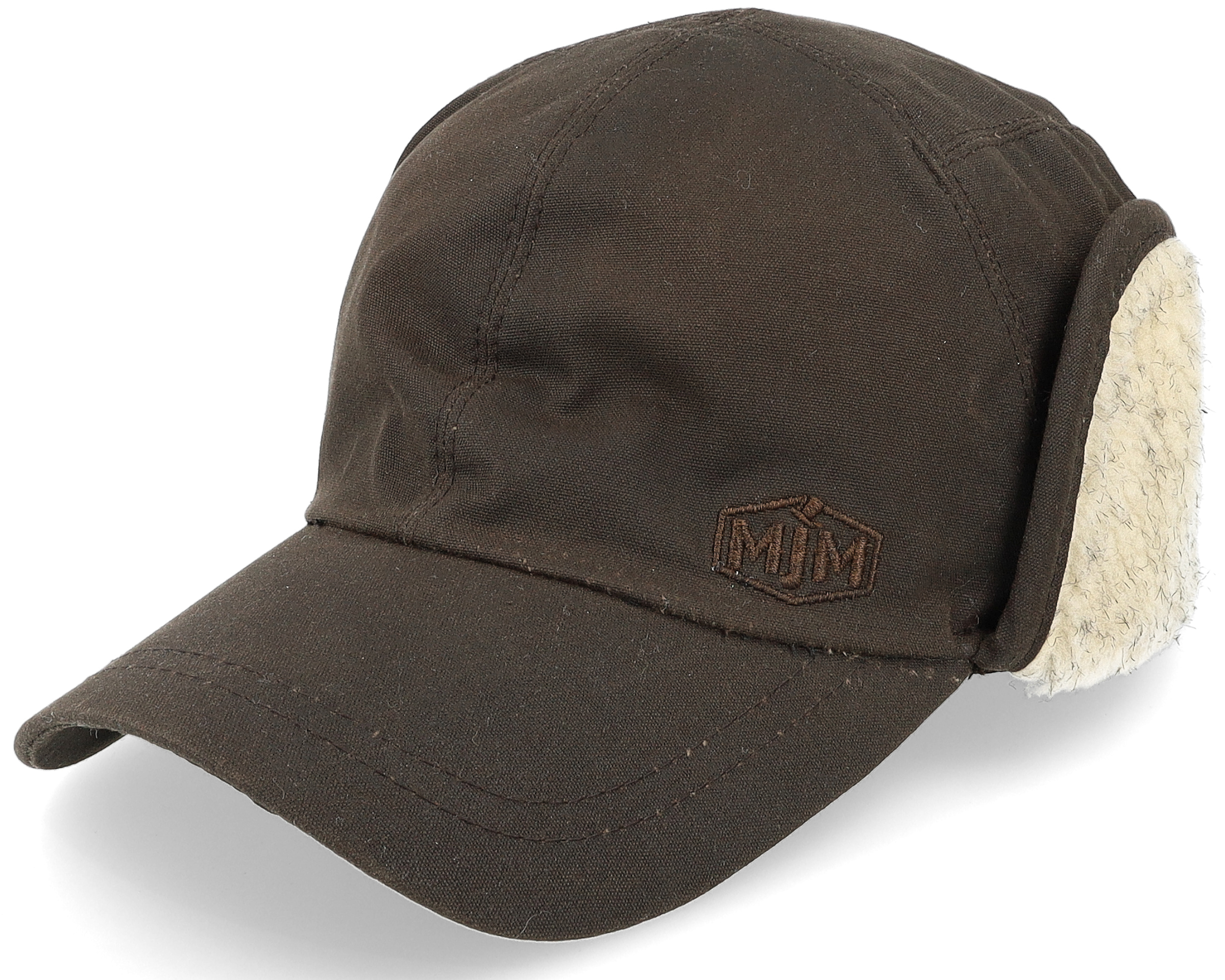 Zwolle El Wax Cotton Brown Earflap MJM Hats cap