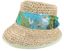 Holly W Natural Straw Cloche - MJM Hats