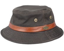 Zoet Cotton Mix Brown Bucket - MJM Hats