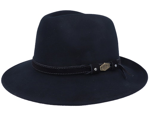 Levi Woolfelt Wr Black Fedora - Main Image