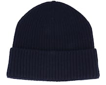 Beanie Milan Recycled Woolmix Navy Cuff - MJM Hats