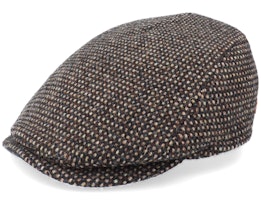 Bang Wool Brown Flat Cap - MJM Hats