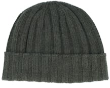 Beanie Soft Rec Cashmere/Wool Green Cuff - MJM Hats