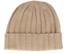 Beanie Soft Rec Cashmere/Wool Camel Cuff - MJM Hats