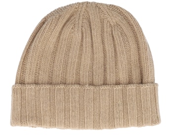 Beanie Soft Rec Cashmere/Wool Camel Cuff - Main Image