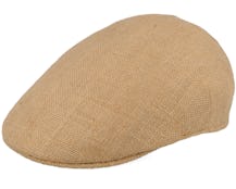 Country Jute Beige Flat Cap - MJM Hats