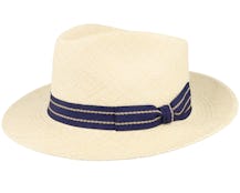 Blue Line Tino Panama Natural Straw Hat - MJM Hats
