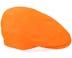 Daffy 3 El Safety Polyester Orange Flat Cap - MJM Hats