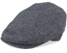 Jordan 32 Organic Wool/Cashmere Anthracite Flat Cap - MJM Hats