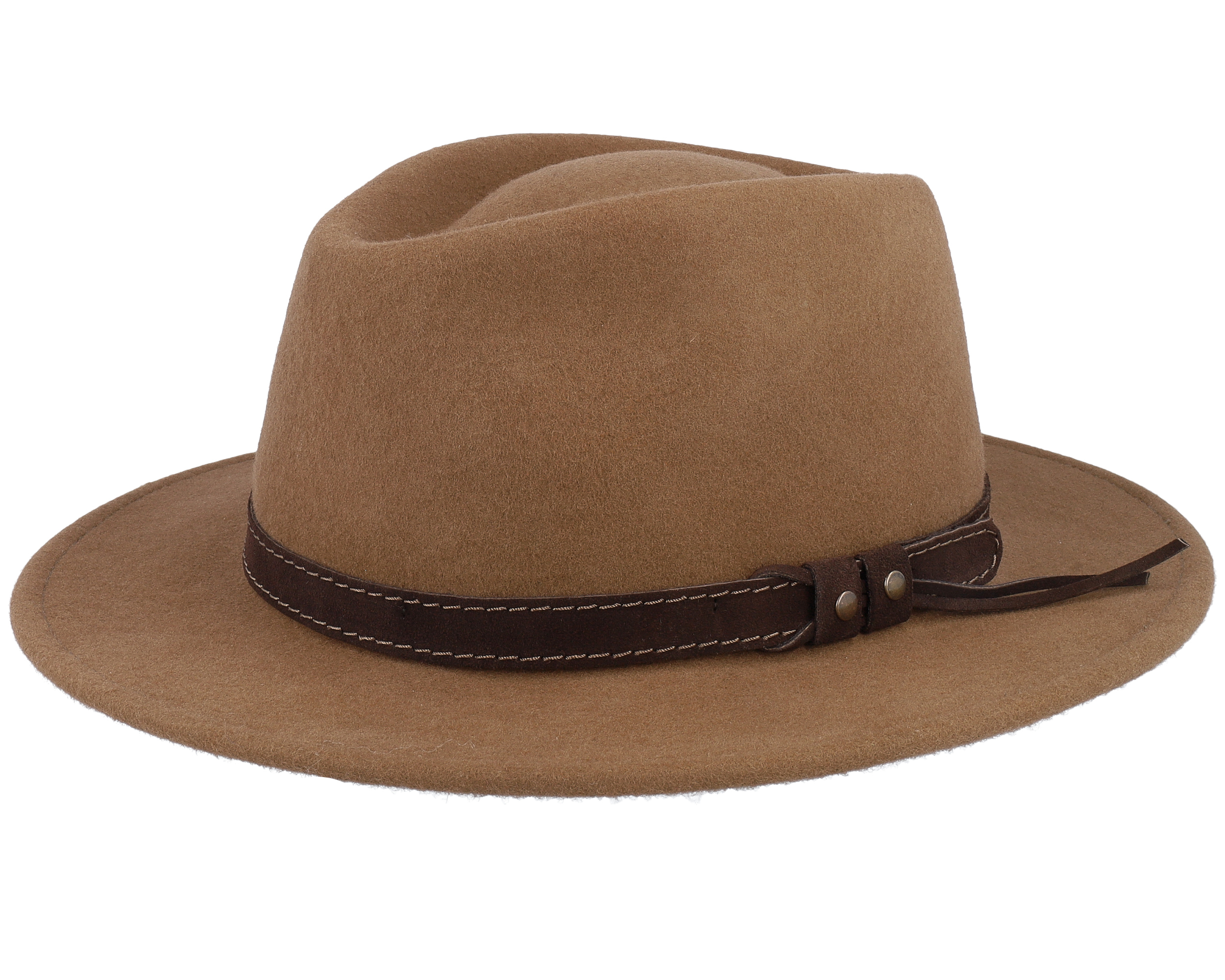 Luke 32 Crushable Beige Traveler - MJM Hats hat | Hatstoreworld.com