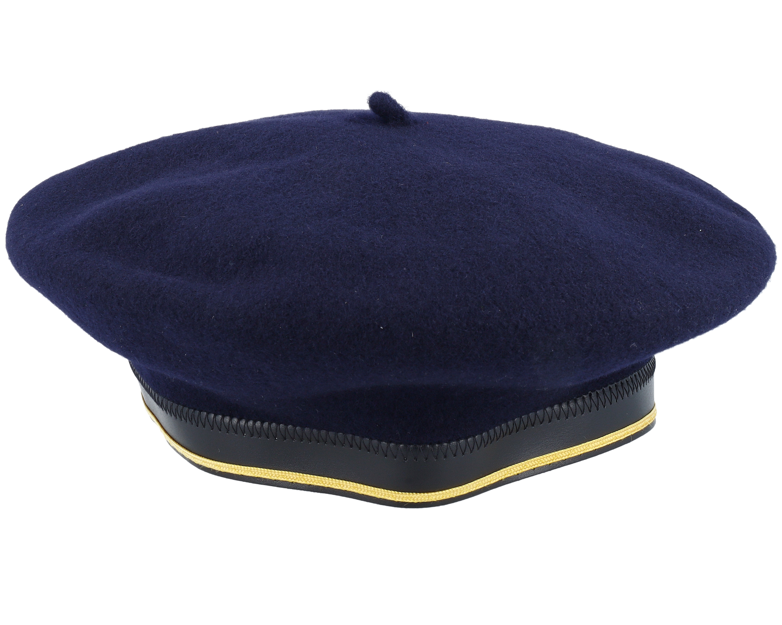 Basque Wool Navy Beret - MJM Hats | Hatstoreworld.com