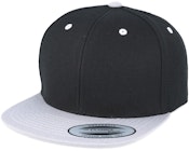 Kids Youth Black/Silver Snapback