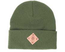 Official Fold Olive Beanie - Upfront