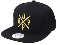 Hatstore Exclusive x UP09 Baseball Black/Gold Snapback - Upfront