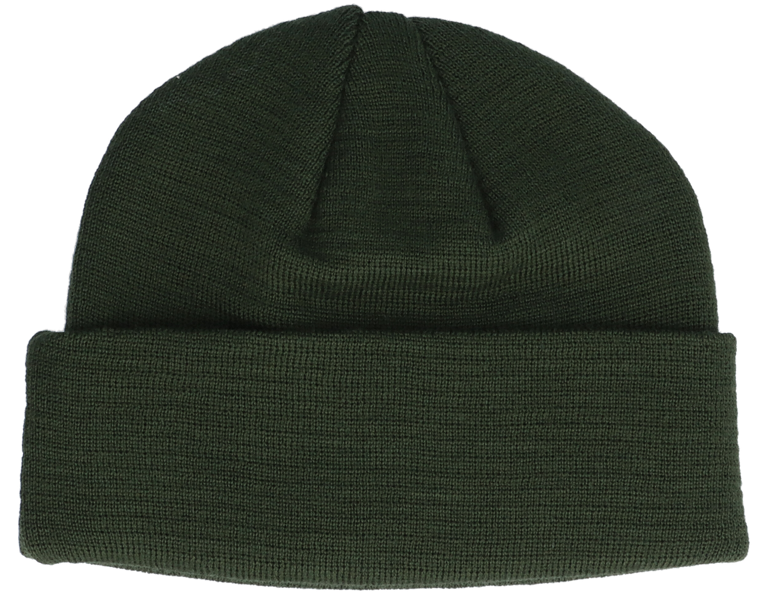 Alternativ bild 1 för Upfront - Grön cuff Beanie - Indie Beanie Dark Green Cuff @ Hatstore