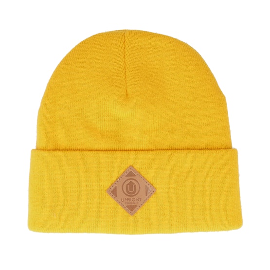 Produktfoto för Upfront - Gul cuff Beanie - Official UF Fold Beanie Empire Yellow Cuff @ Hatstore