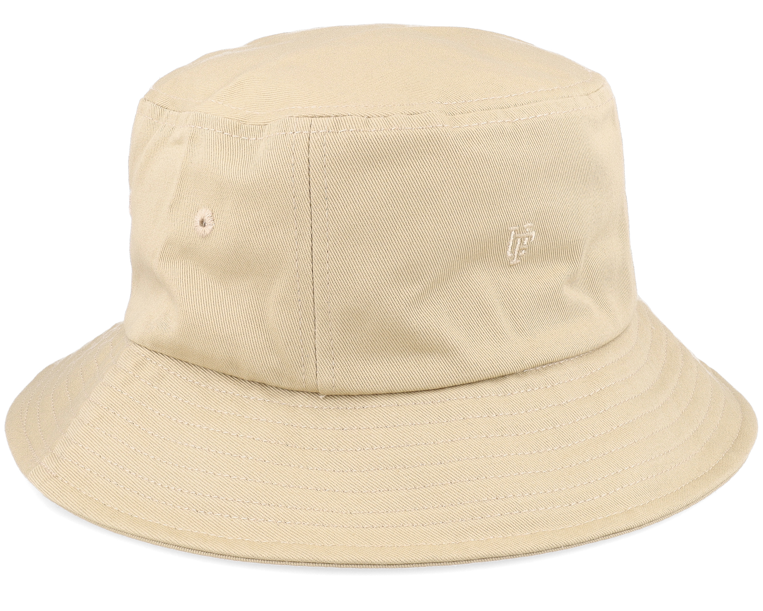 Alternativ bild 1 för Upfront - Beige bucket Hatt - Mini Organic Light Khaki Bucket @ Hatstore