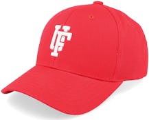 Spinback Youth Baseball Cap-Red/Offwhite-Os