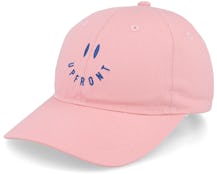 Smiley Baseball Light Pink/Blue Dad Cap - Upfront