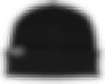 Patch Rib Beanie Color Black Cuff - Upfront