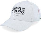 Luca Baseball Cap Snow Melange Adjustable