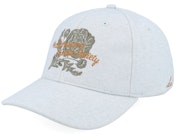 Mediterranean Baseball Cap Grey Melange Adjustable