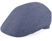 Maddy 51 Silk Blue Flat Cap