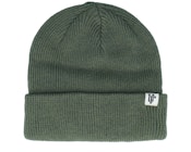 Frankie Recycled Beanie Black Forest Cuff