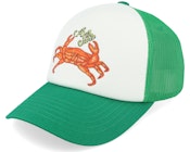 Crab A-shape Cap Green Trucker