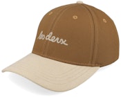 Brad Contrast Suede Baseball Cap Monk's Robe Adjustable