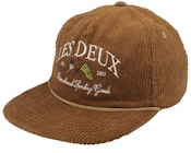 Ivy League Corduroy Cap-monk's Robe Strapback