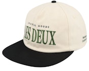 Sporting Goods Cap Raw Ivory/Black Snapback